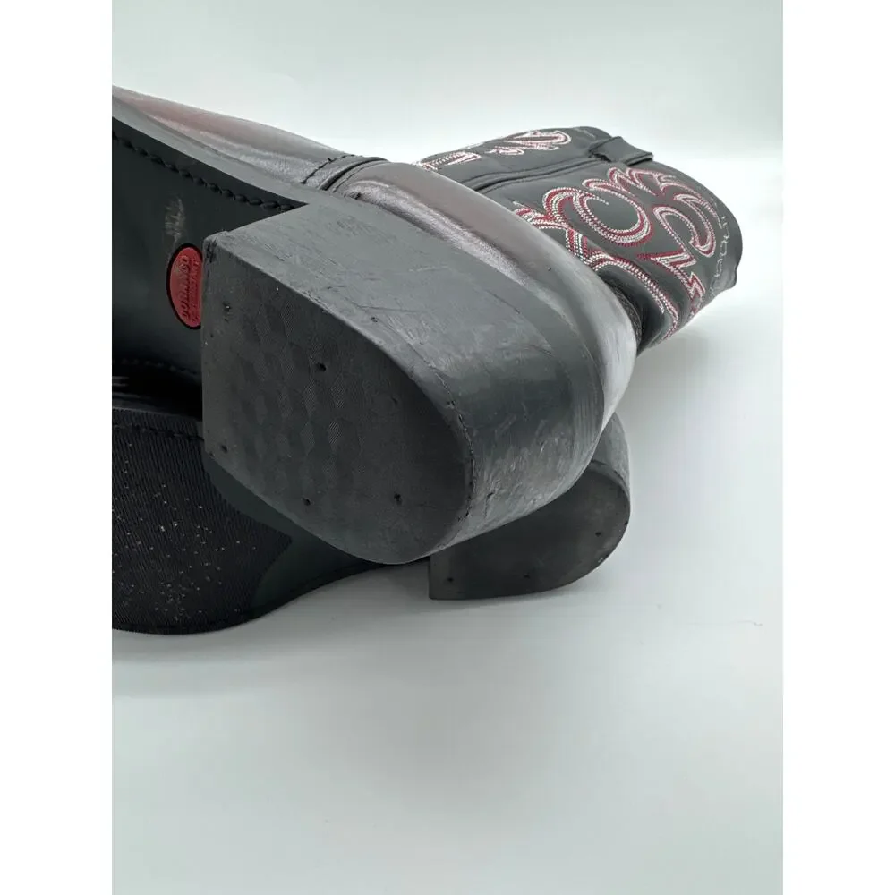 Durango‎ Black & Dark Brown With Red stitch LEM315 12EE Mens